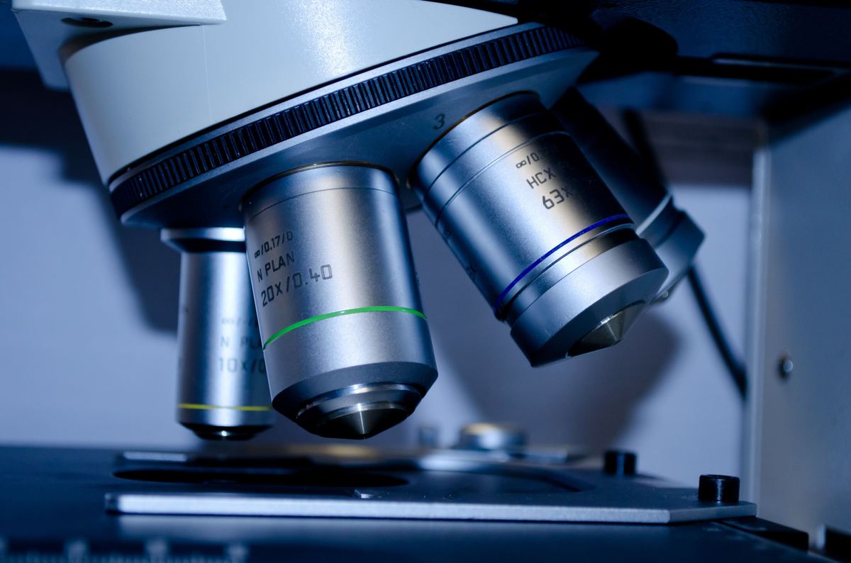 Objetivos de microscopio de precisión